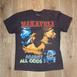 Makaveli Black Graphic Tee